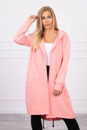 Cardigan dama portocaliu - cardigane