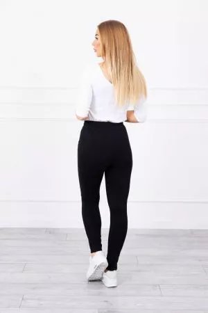 Pantaloni dama negru - pantaloni