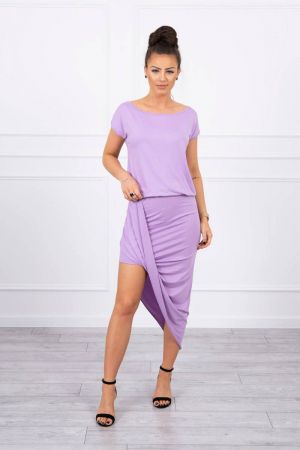 Rochie de zi violet - rochii de zi