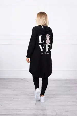 Cardigan dama negru - cardigane