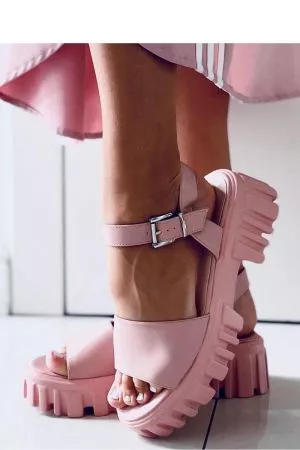 Sandale dama roz Inello - sandale dama