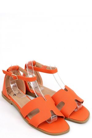 Sandale dama portocaliu Inello - sandale dama