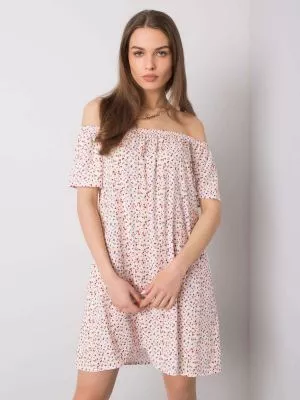 Rochie de zi stil spaniol alb - rochii de zi