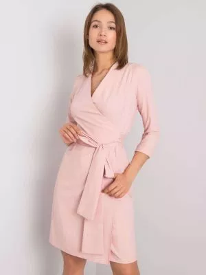 Rochie de zi casual roz - rochii de zi