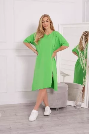 Rochie de zi verde - rochii de zi