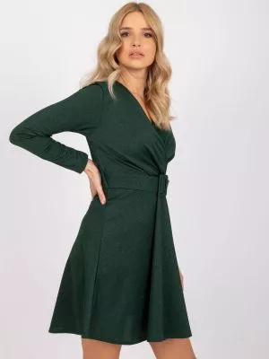 Rochie de cocktail verde Mckenzie - rochii de ocazie
