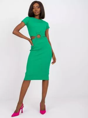 Rochie de zi verde - rochii de zi