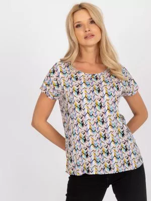 Bluza dama cu imprimeu colorat - bluze