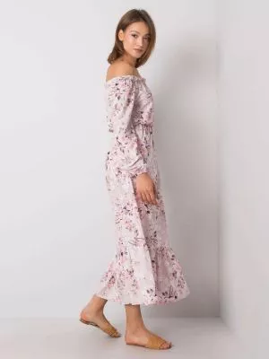 Rochie de zi stil spaniol roz - rochii de zi