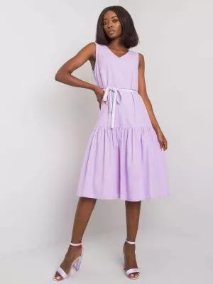 Rochie de zi violet - rochii de zi