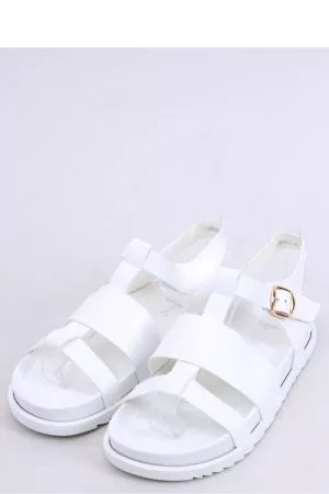 Sandale dama alb Inello - sandale dama