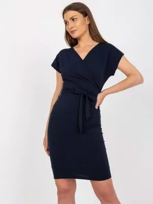 Rochie de zi bodycon bleumarin - rochii de zi