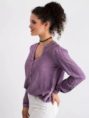 Bluza camasa dama violet - bluze
