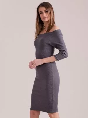 Rochie de zi gri - rochii de zi