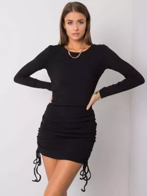 Rochie de zi bodycon negru - rochii de zi